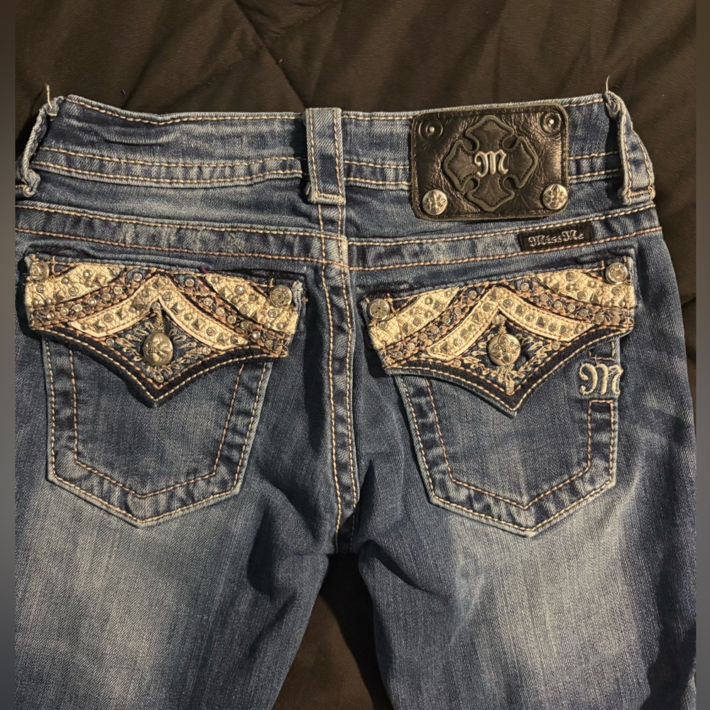 Miss Me bootcut jeans. Size 24